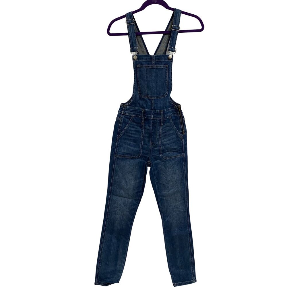 Madewell Skinny Overalls in Jansing Wash Size XS
